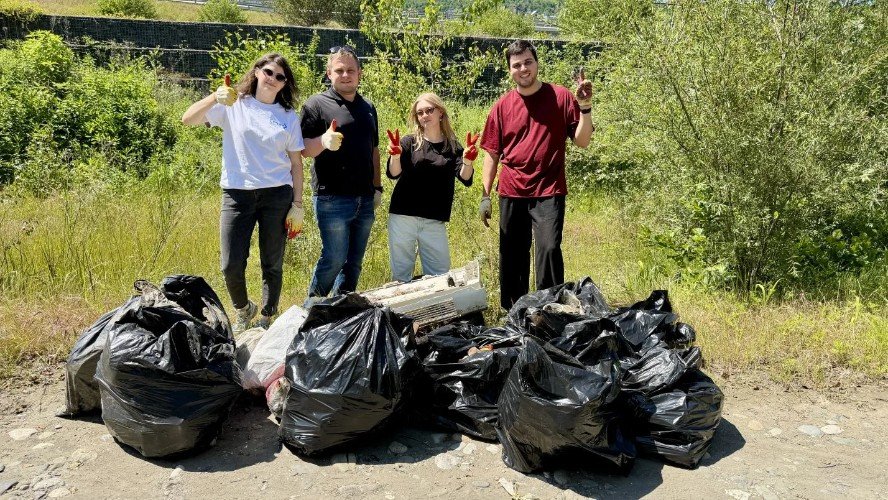100 кубометров мусора собрано за пять лет