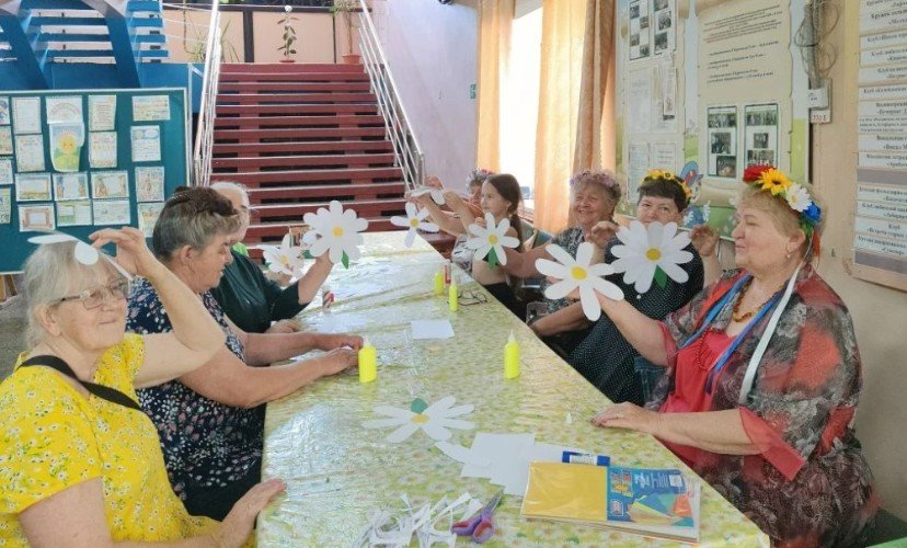 Мастер-класс «Ромашка на счастье» прошёл в станице Кирпильской
