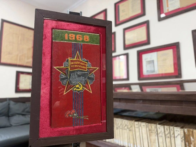 В музее Ладожского элеватора появился уникальный экспонат